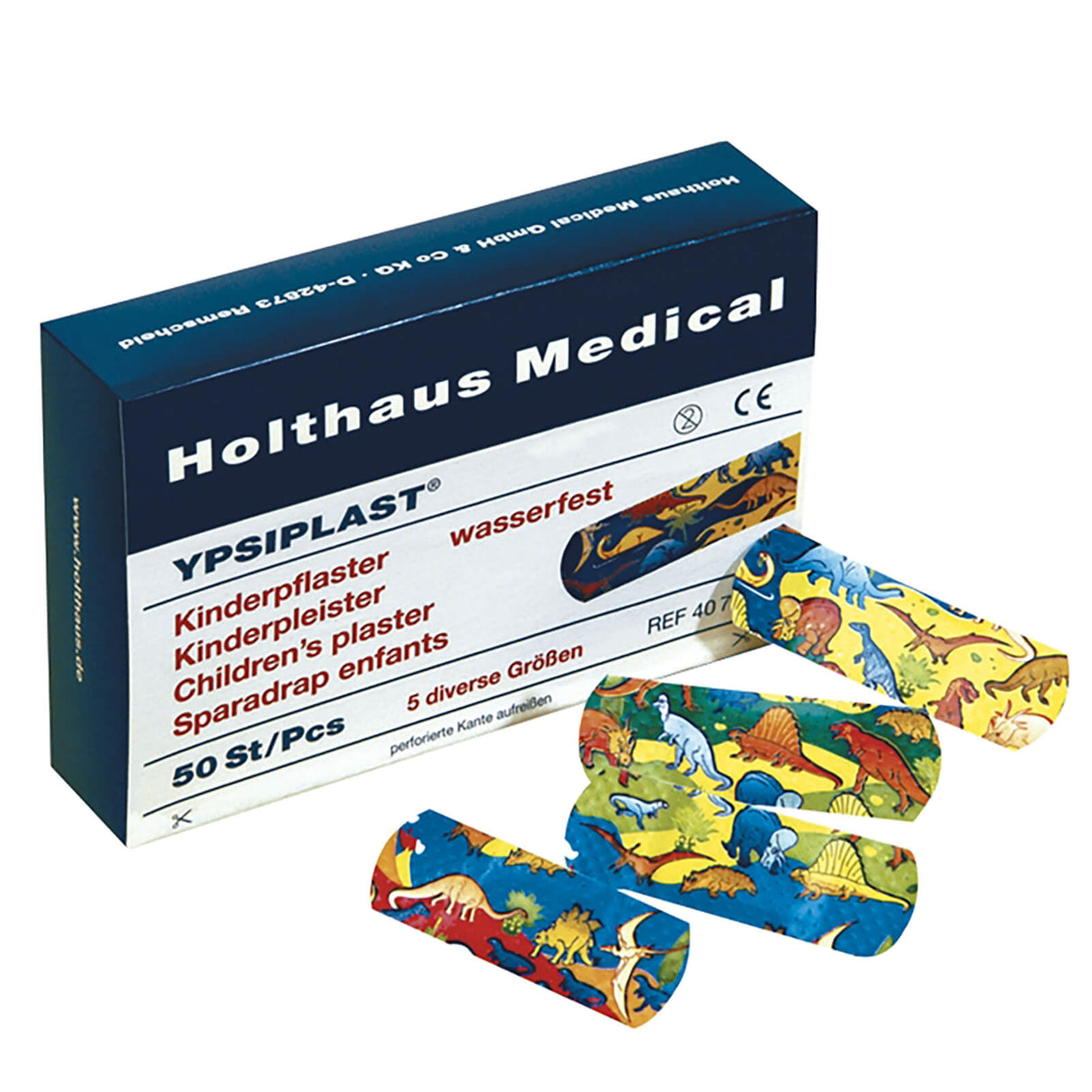 Holthaus Medical YPSIPLAST Kinderpflaster wasserfest (50 Strips)
