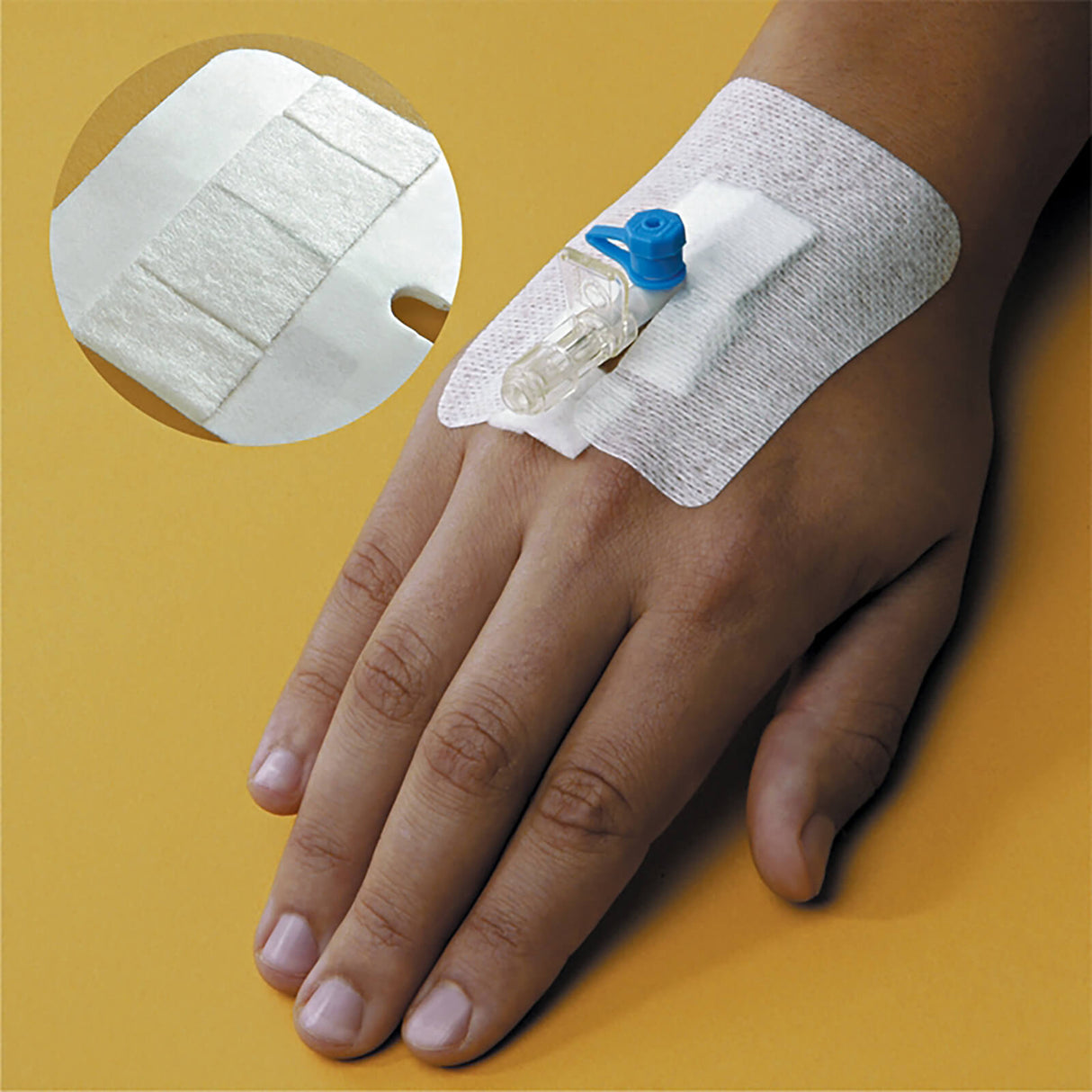 Holthaus Medical YPSIPOR Kanülenpflaster 9 x 6 cm, steril (20 Stck.)