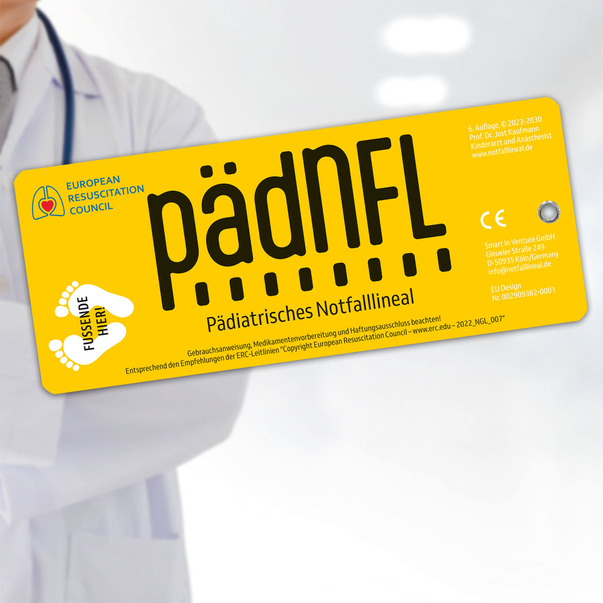 pädNFL Pädiatrisches Notfalllineal V6 deutsch