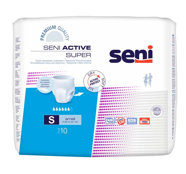 TZMO Seni Active Super Inkontinenzpants 10 Stück