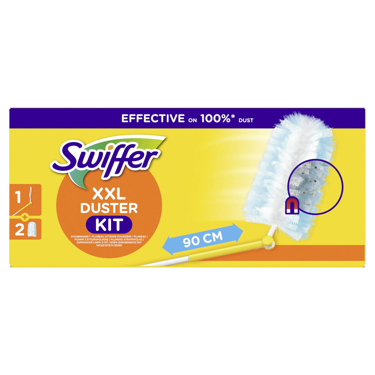Swiffer Staubmagnet XXL Starterkit mit Teleskopstange – Ansicht 2