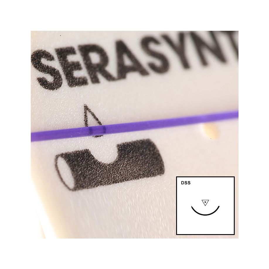 Nahtmaterial SERASYNTH DSS-18 3/0=2