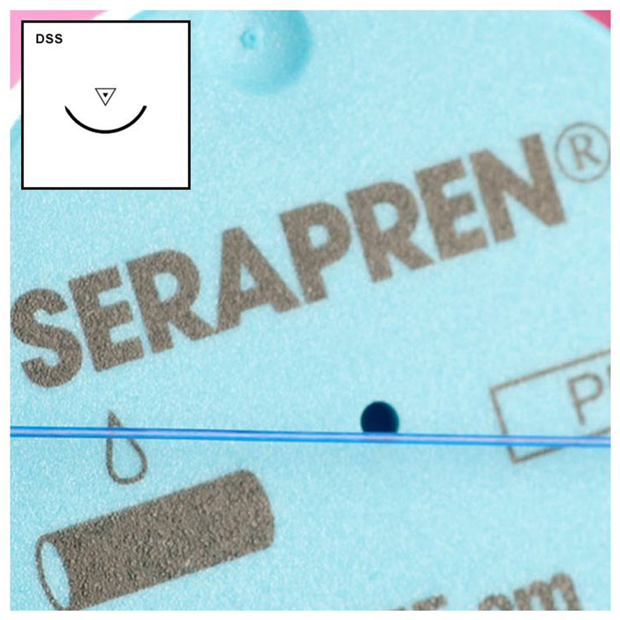 Nahtmaterial SERAPREN DSS-18 4/0