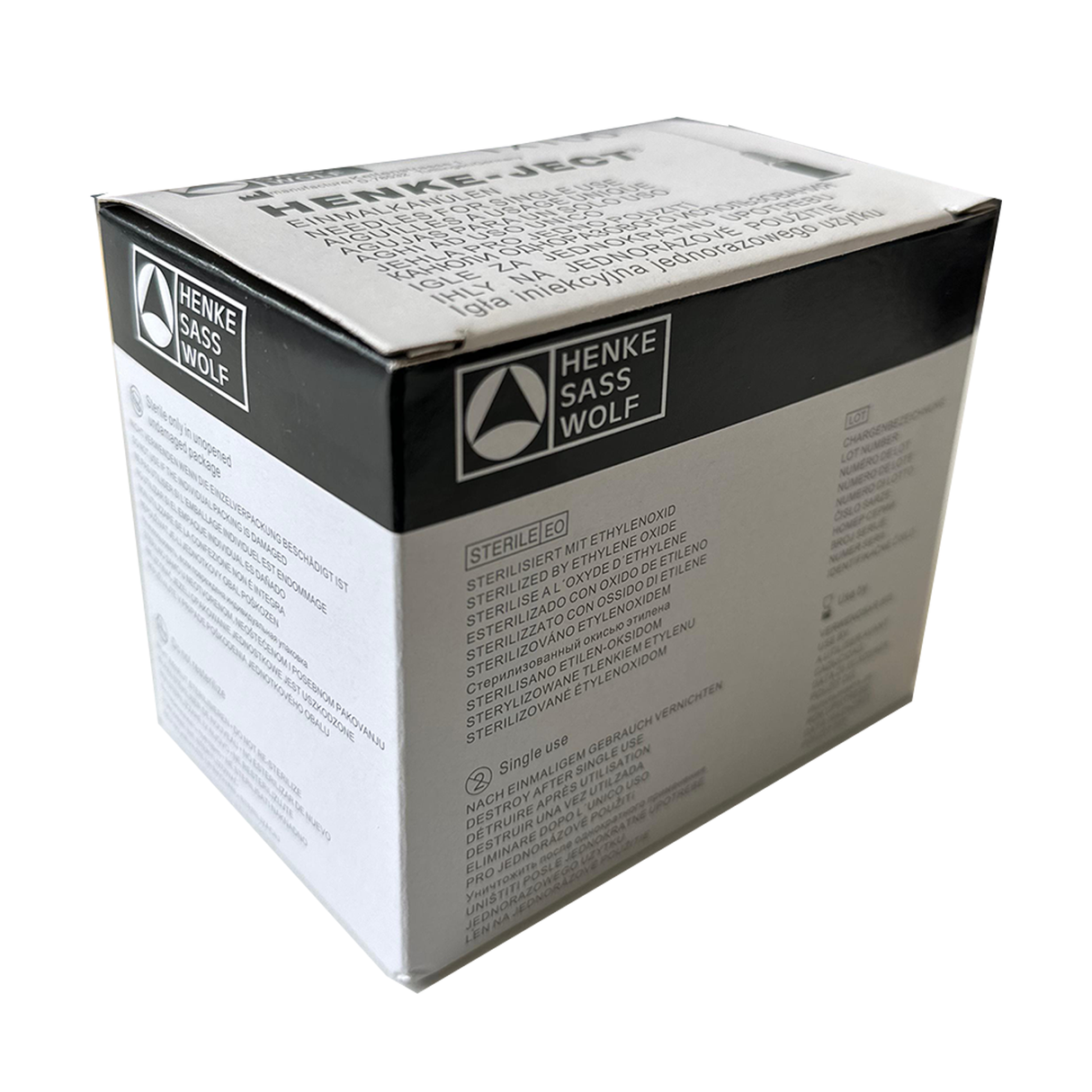 Henke-Ject Einmalkanülen 22 G x 1 1/4" 0,70 x 30 mm schwarz 100 Stück