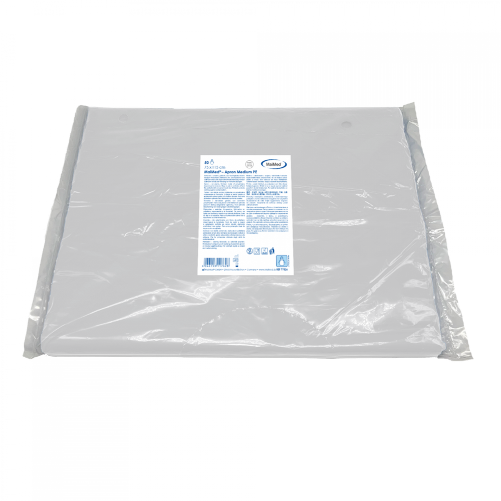 MaiMed® Apron Medium PE Schürze aus PE 75 x 115 cm 50 Stck.