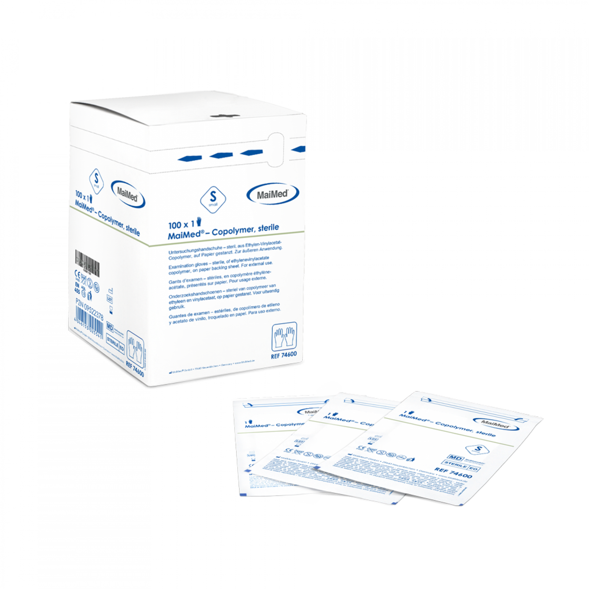 MaiMed® Copolymer Untersuchungshandschuhe steril 100 Stck.