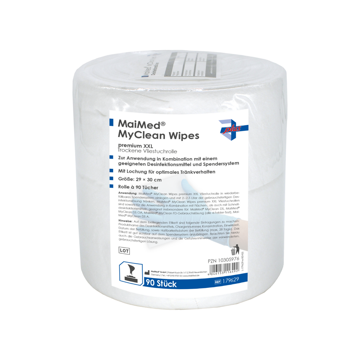 MaiMed® MyClean Wipes soft XXL Desinfektionstücher