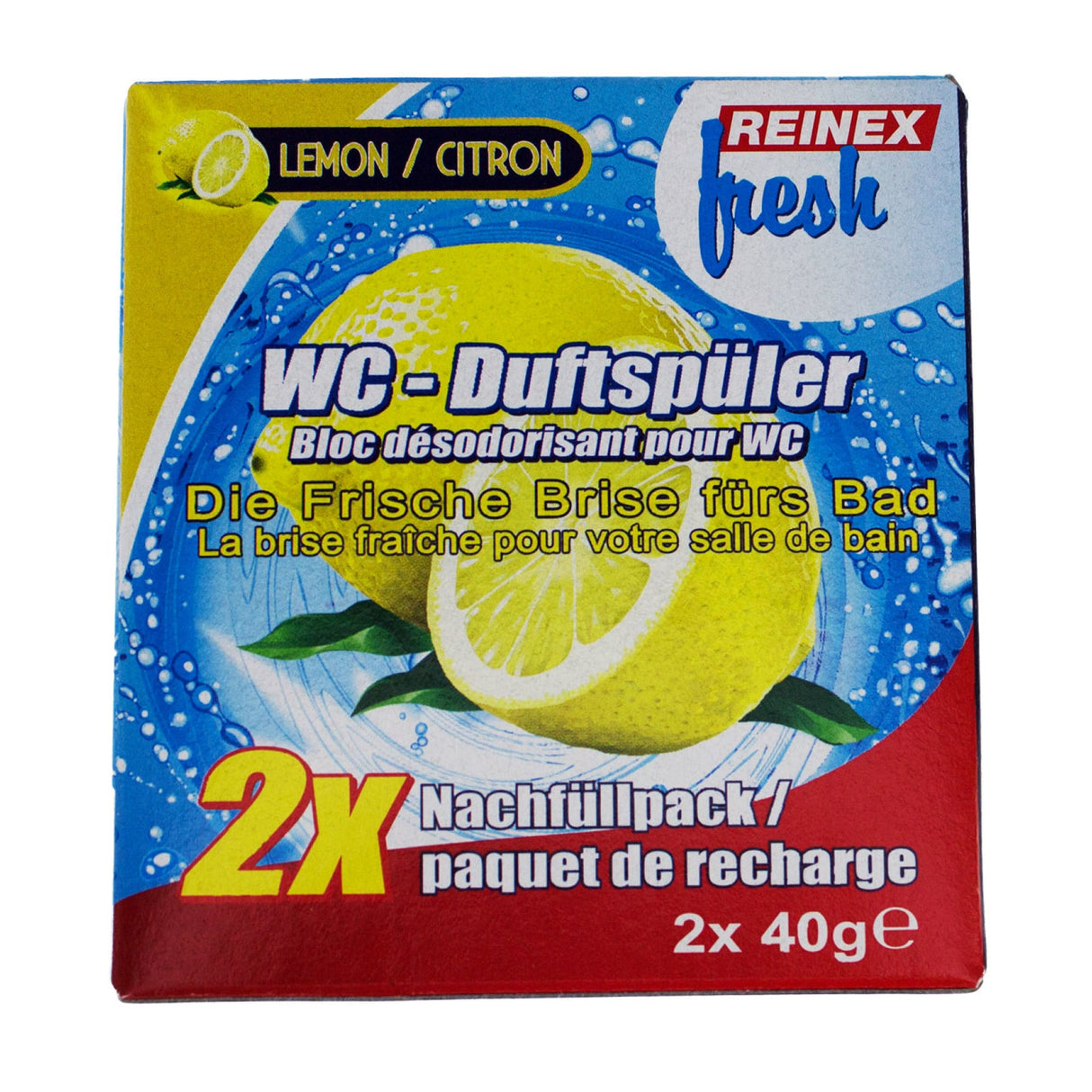 Reinex fresh WC-Duftspüler Nachfüllpack – Nachfüller für frische Duftspülung – Ansicht 2