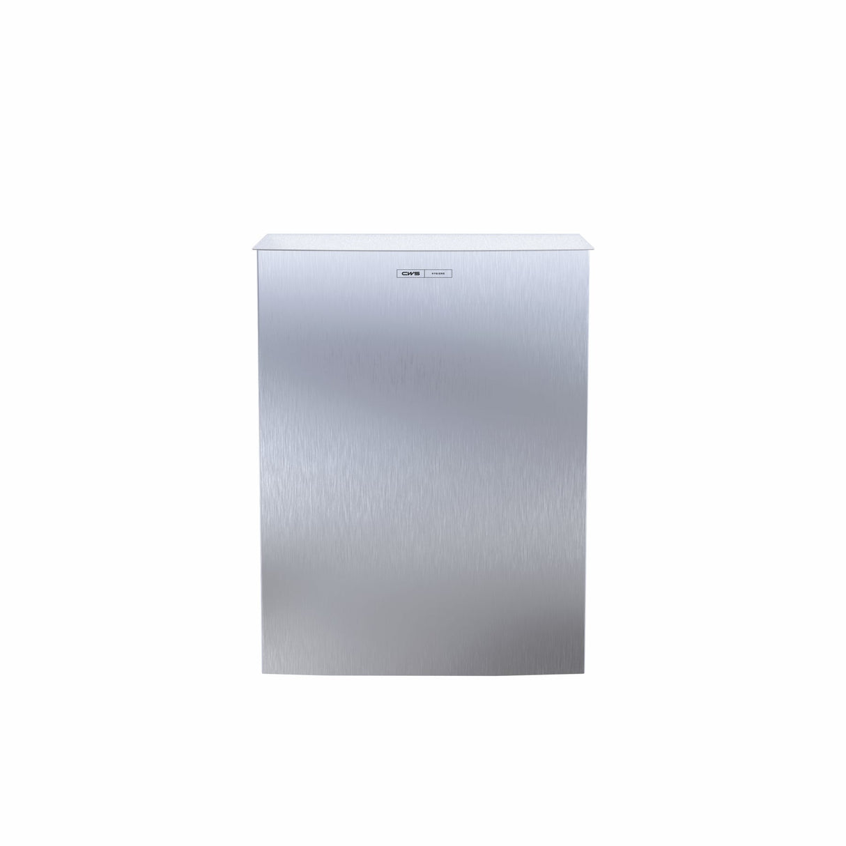 CWS Paradise Stainless Steel Hygienebox, Edelstahl, mit Einwurfklappe und Sichtblende – Ansicht 4