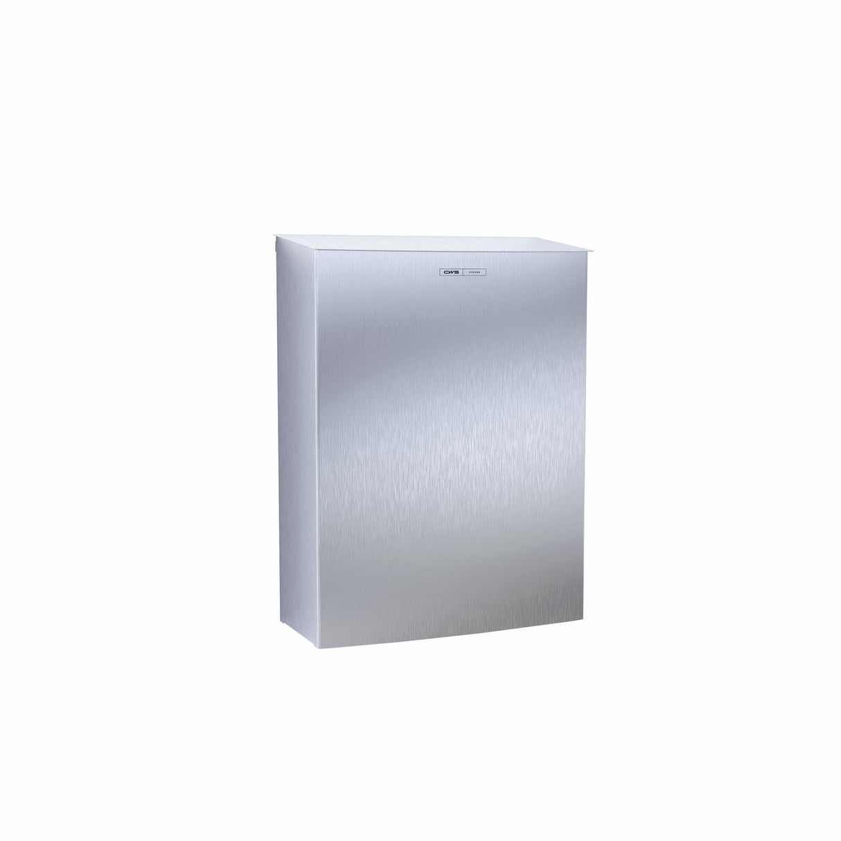 CWS Paradise Stainless Steel Hygienebox, Edelstahl, mit Einwurfklappe und Sichtblende – Ansicht 5