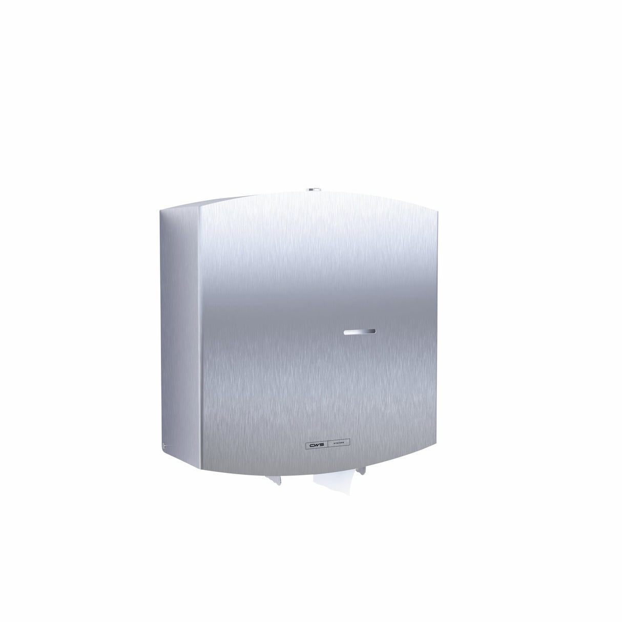 CWS Paradise Stainless Steel Superroll Toilettenpapierspender, Edelstahl mit Rollenbremse – Ansicht 2
