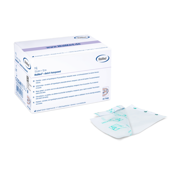 MaiMed stretch transparent Fixierfolie