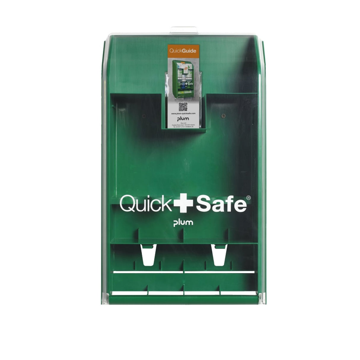 Plum QuickSafe Empty Erste-Hilfe Wandstation – Wandbox zum Selbstbefüllen