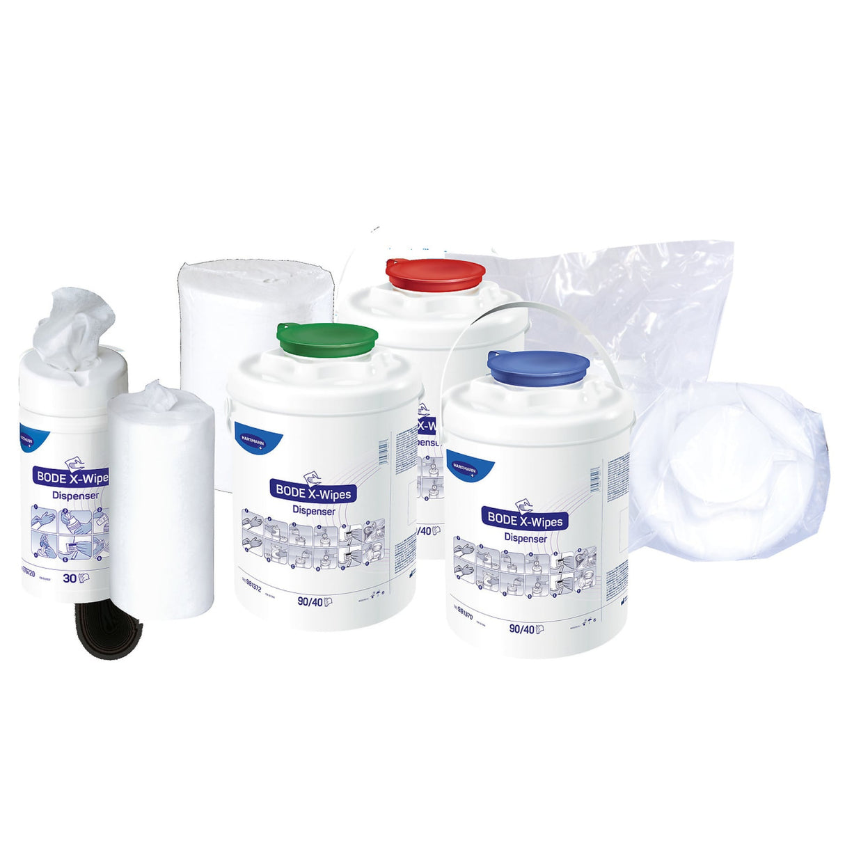 Bode X-Wipes Vliestuchspender – Entnahmesystem rot, Ansicht 2