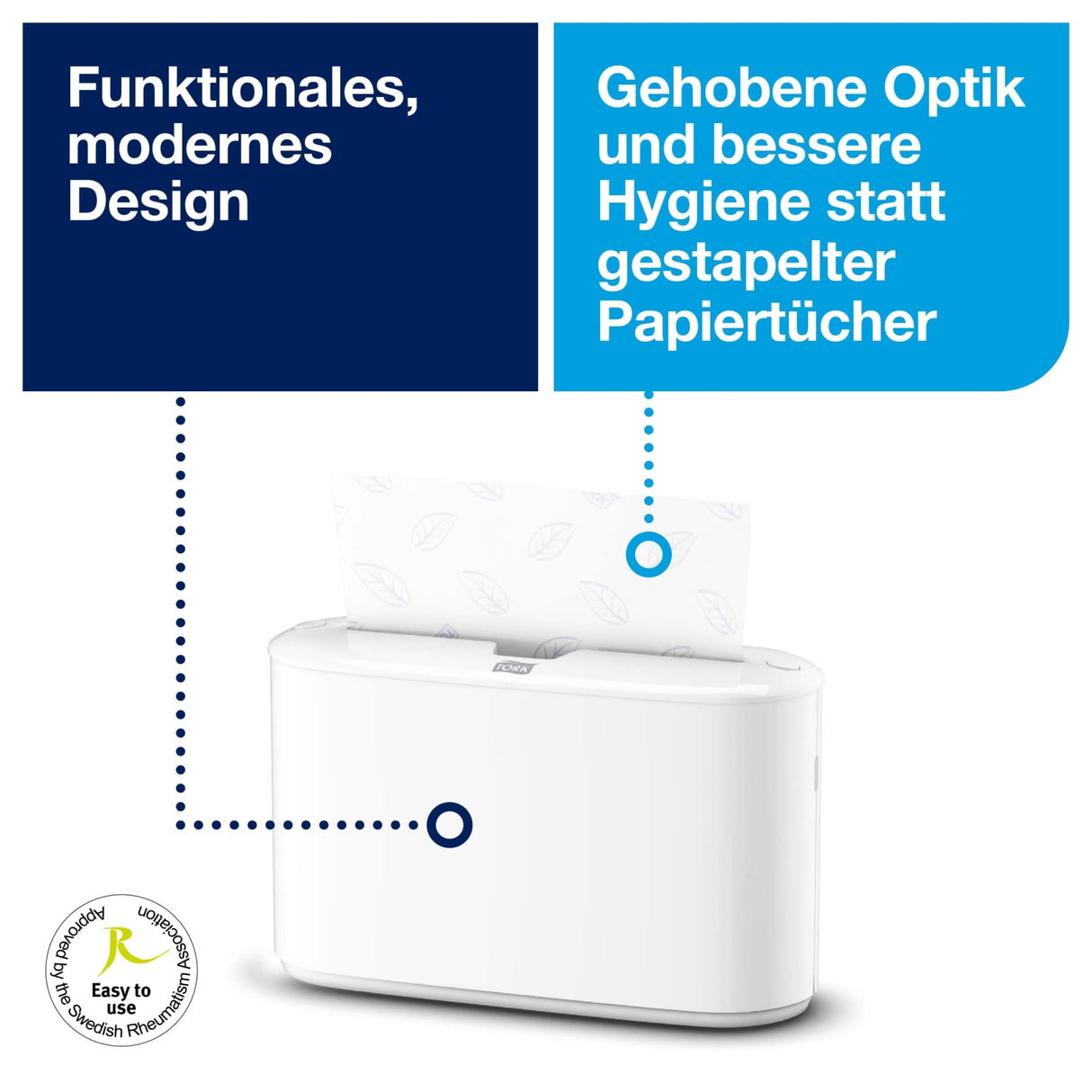 Tork Xpress Tischhandtuchspender für Multifold-Handtücher, H2 – Ansicht 4