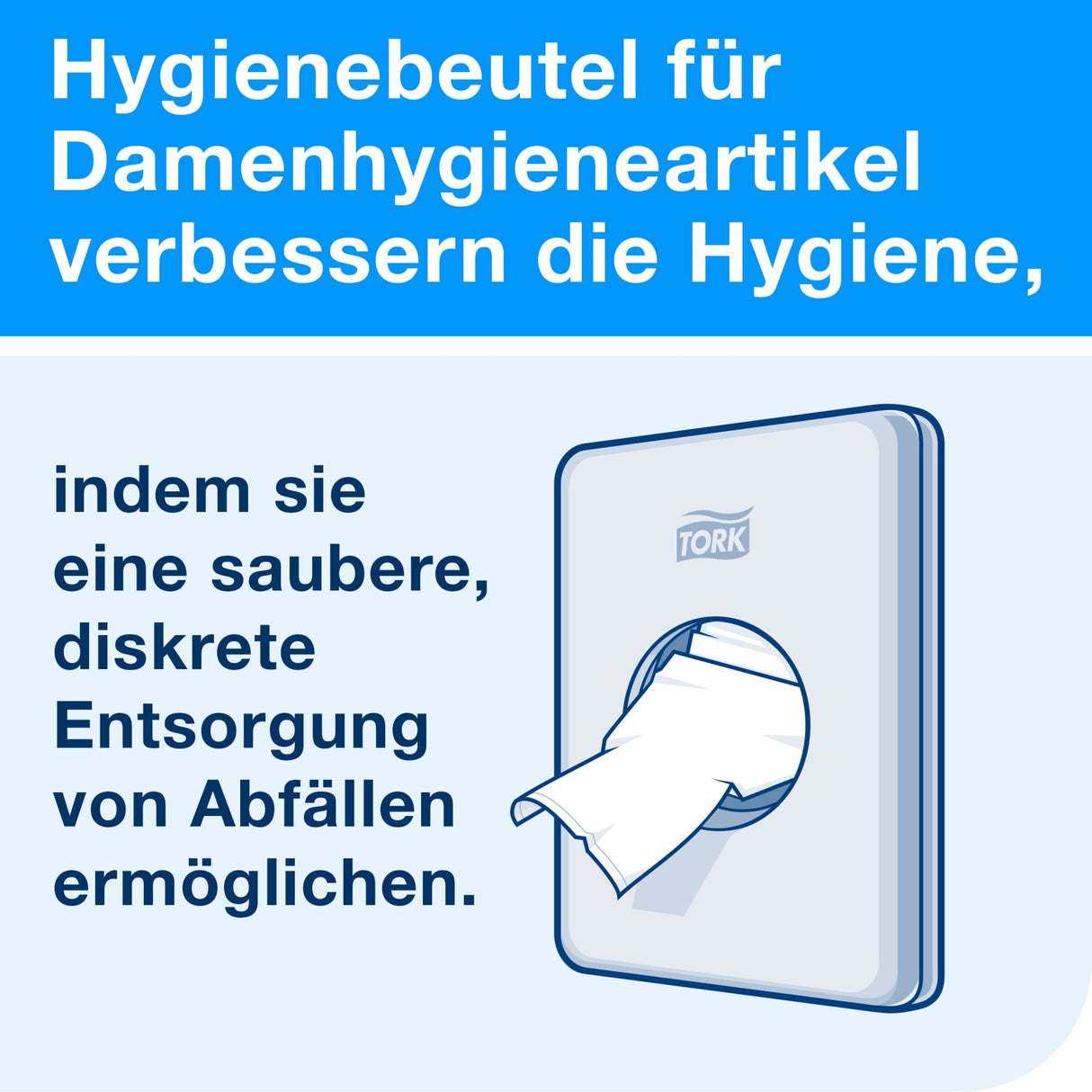 Tork Elevation Spender für Hygienebeutel B5 – Ansicht 2