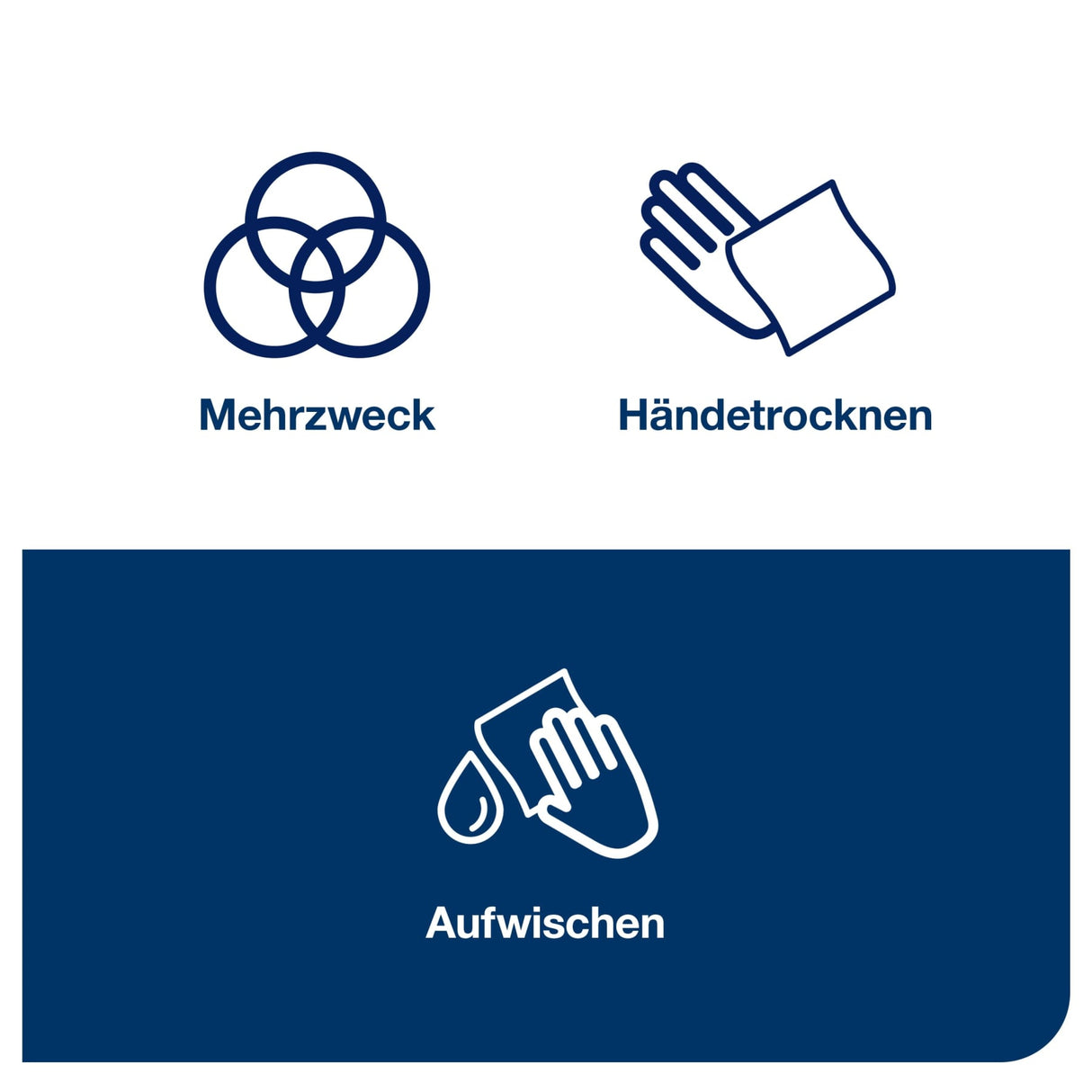 Tork Reflex Papierwischtuch, 1-lagig, weiß, für Innenabrollungsspender – Ansicht 4