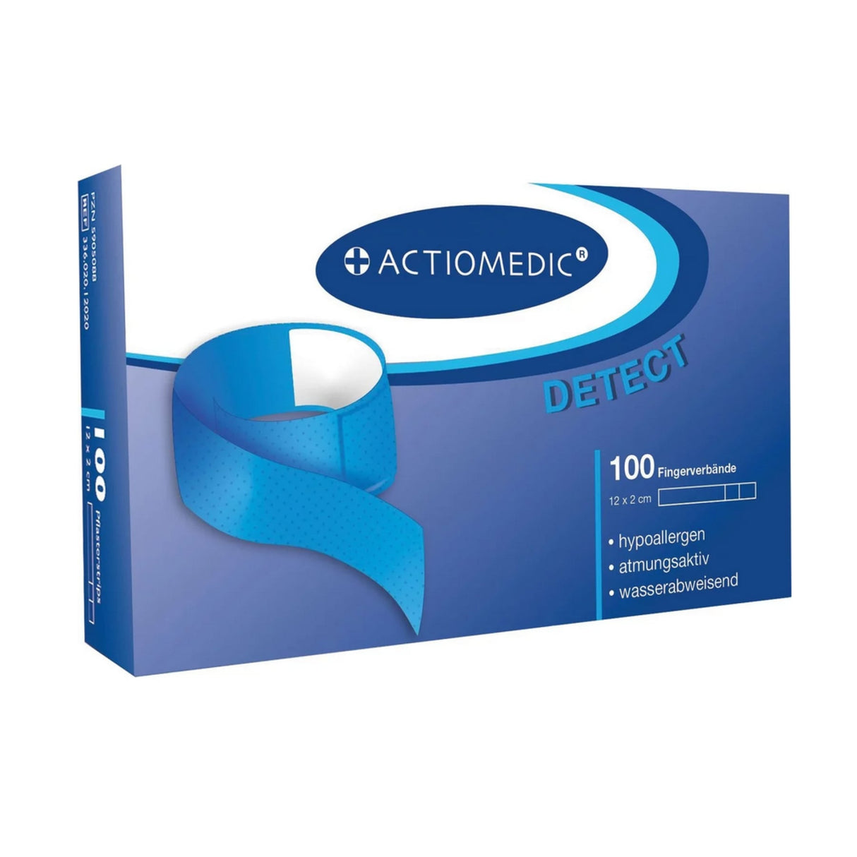 Actiomedic DETECT Fingerverbände, blau – detektierbar, hautfreundlich und robust – Ansicht 3
