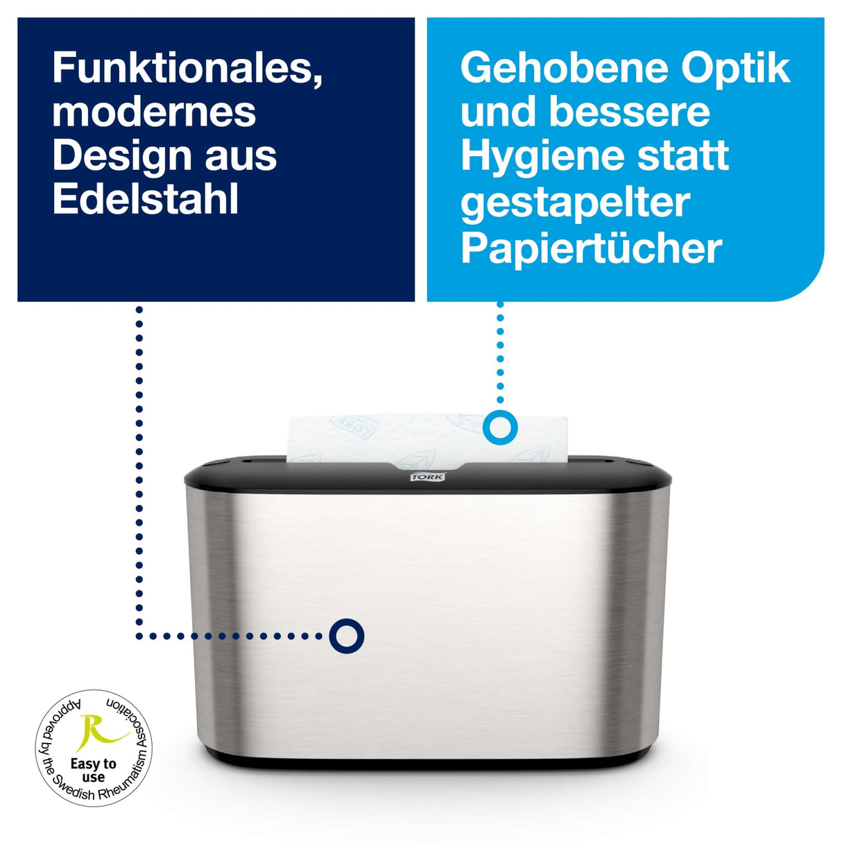 Tork Xpress Tischspender H2, modernes Design – Ansicht 6