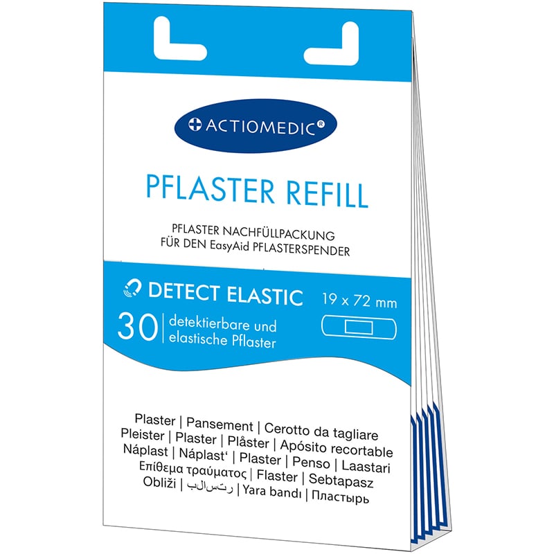 Actiomedic EasyAid DETECT/ELASTIC Pflasterstrips, detektierbar und elastisch – Ansicht 3