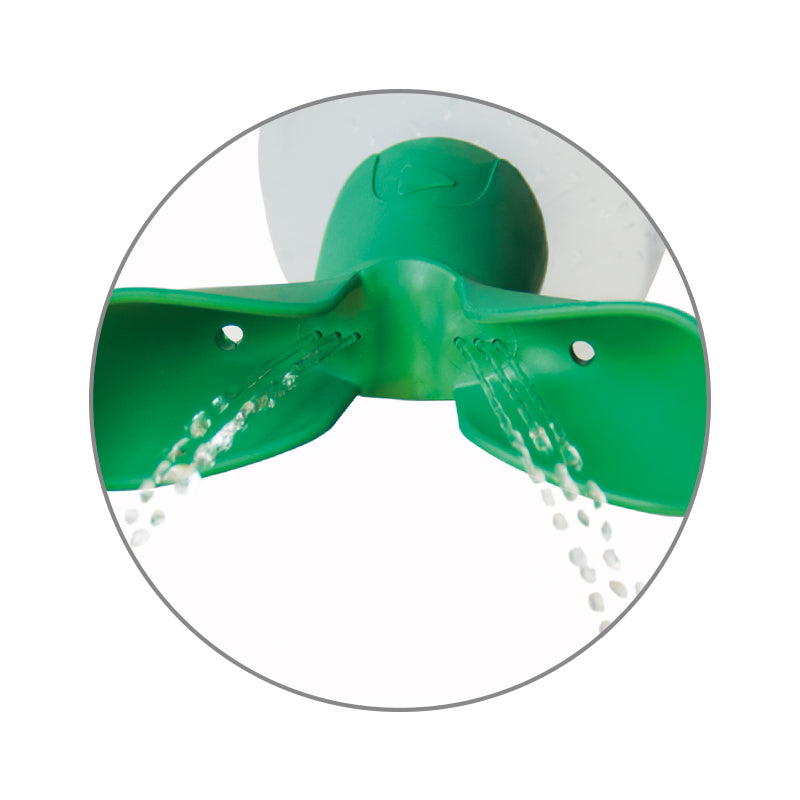 Actiomedic EYE CARE TWIN Augenspülflasche, für beide Augen gleichzeitig – ergonomische Doppel-Augenschale – Ansicht 2