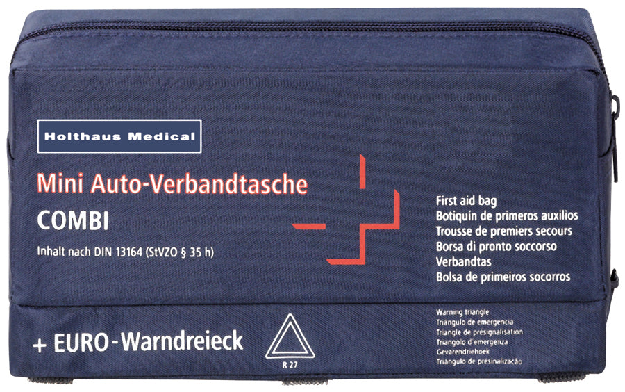 Holthaus Medical Mini Verbandtasche Auto COMBI, blau – Ansicht 2