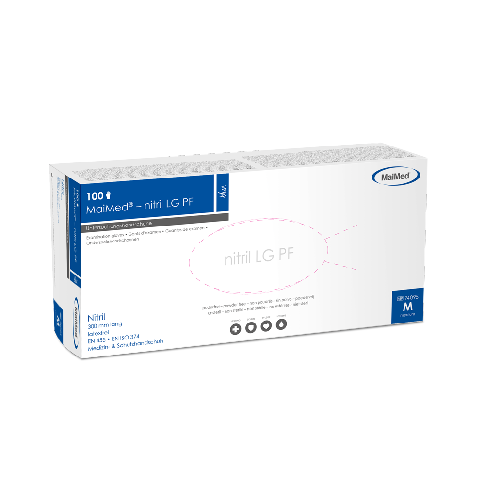 MaiMed® nitril LG PF Einmalhandschuhe 100 Stck.