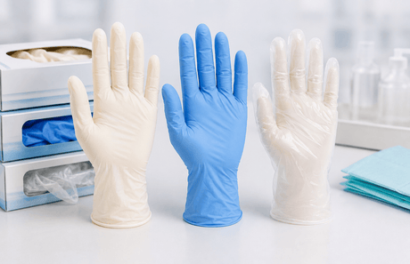 Nitril, Latex oder Vinyl? Handschuhe richtig auswählen
