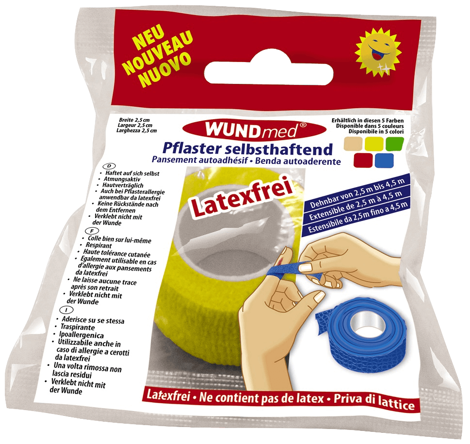 WUNDmed Fixierpflaster selbsthaftend, kohäsiv, latexfrei – Ansicht 2