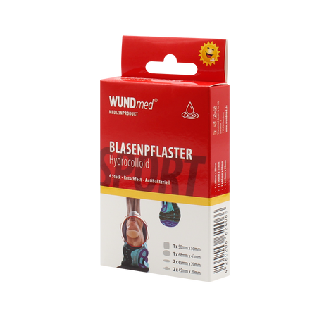 WUNDmed Blasenpflaster, transparent, Hydrocolloid-Technologie – Ansicht 2