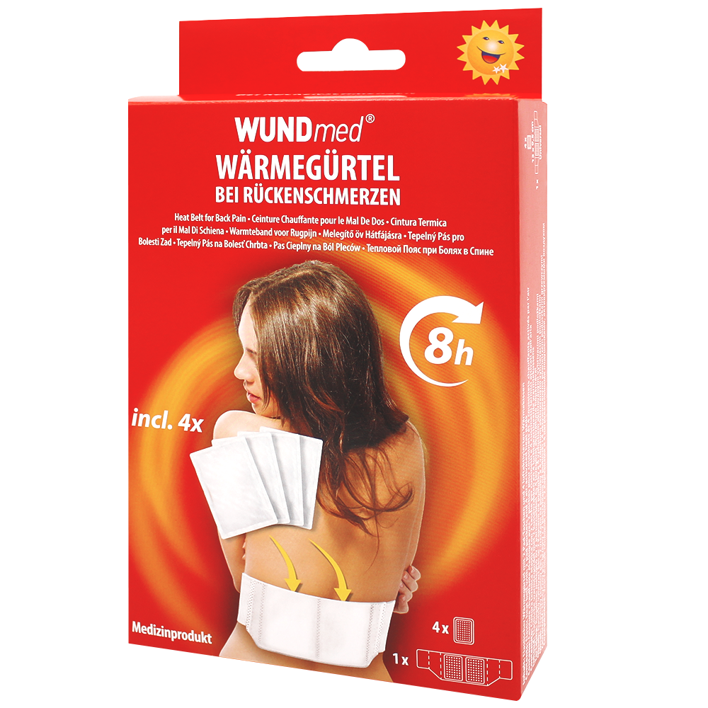WUNDmed Wärmetherapie Wärmegürtel, luftaktivierend, elastisch, bis zu 8 Stunden warm – Ansicht 2