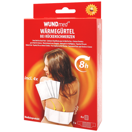 WUNDmed Wärmetherapie Wärmegürtel, luftaktivierend, elastisch, bis zu 8 Stunden warm – Ansicht 2
