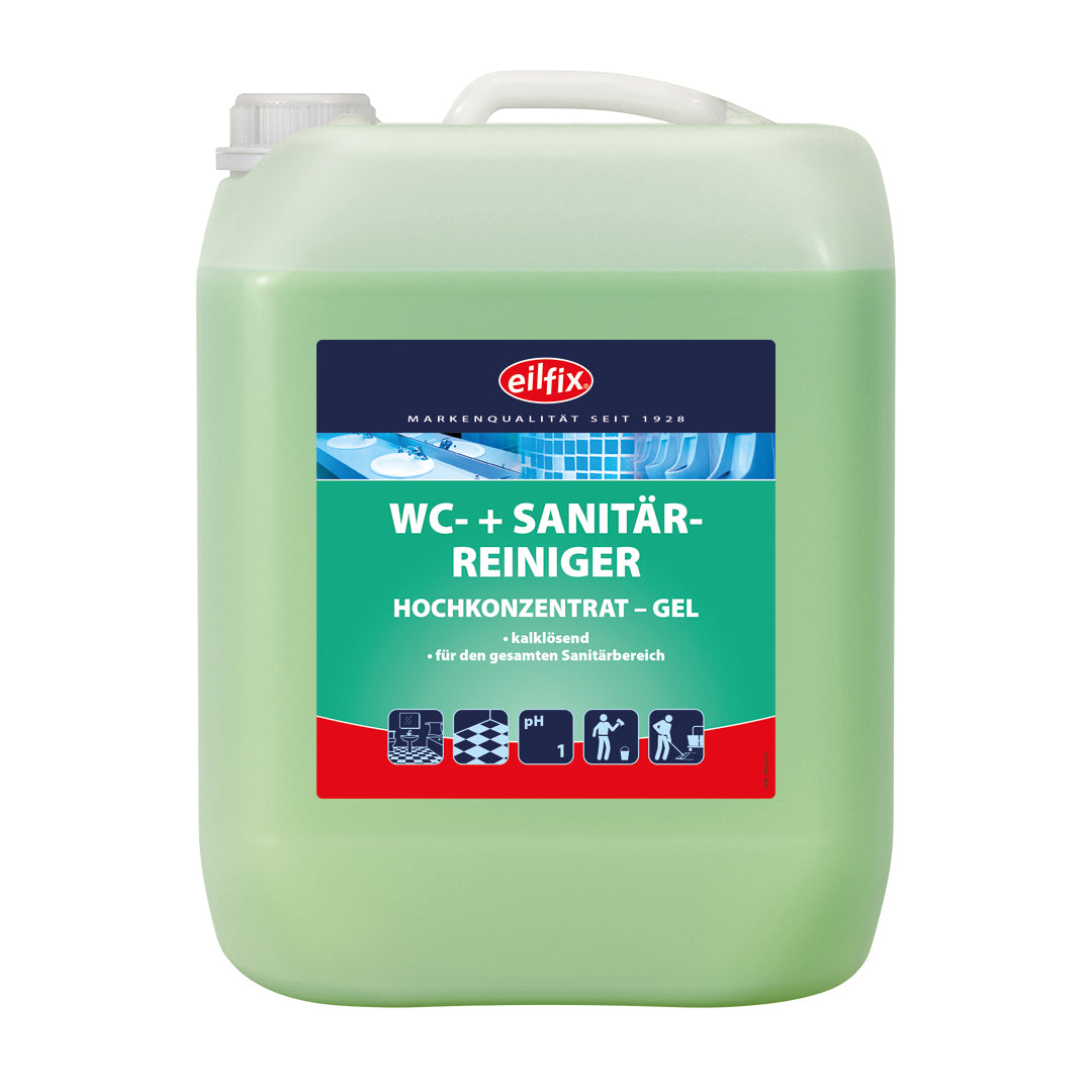 Becker Eilfix® WC- und Sanitärreiniger Gel grün – 10 L