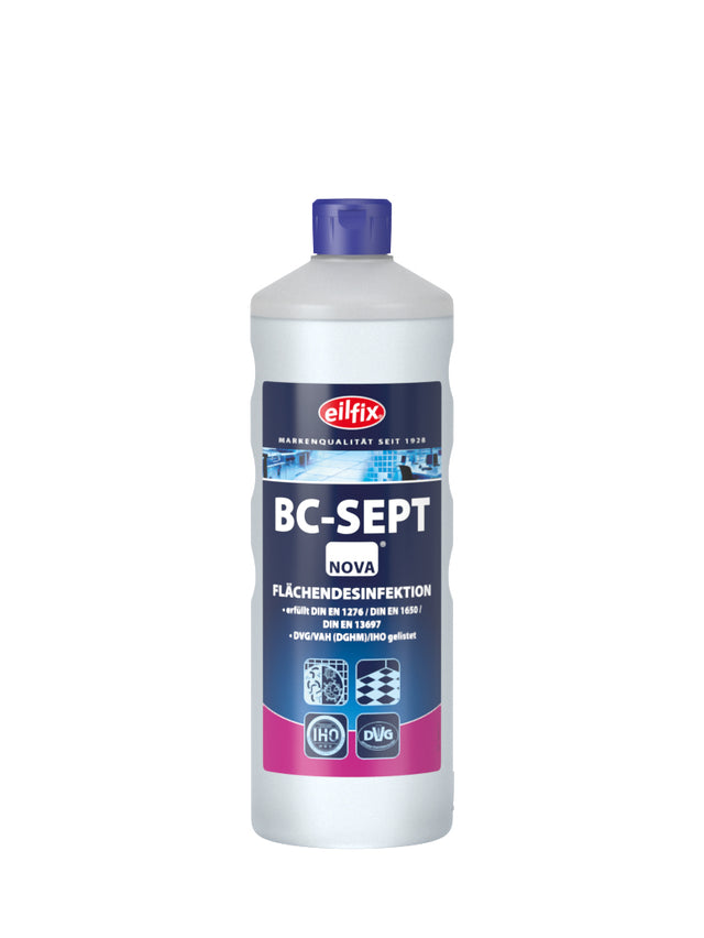 Eilfix BC-Sept nova Home Flächendesinfektion, gebrauchsfertig 1l Flasche mit Sprühkopf – Default Title