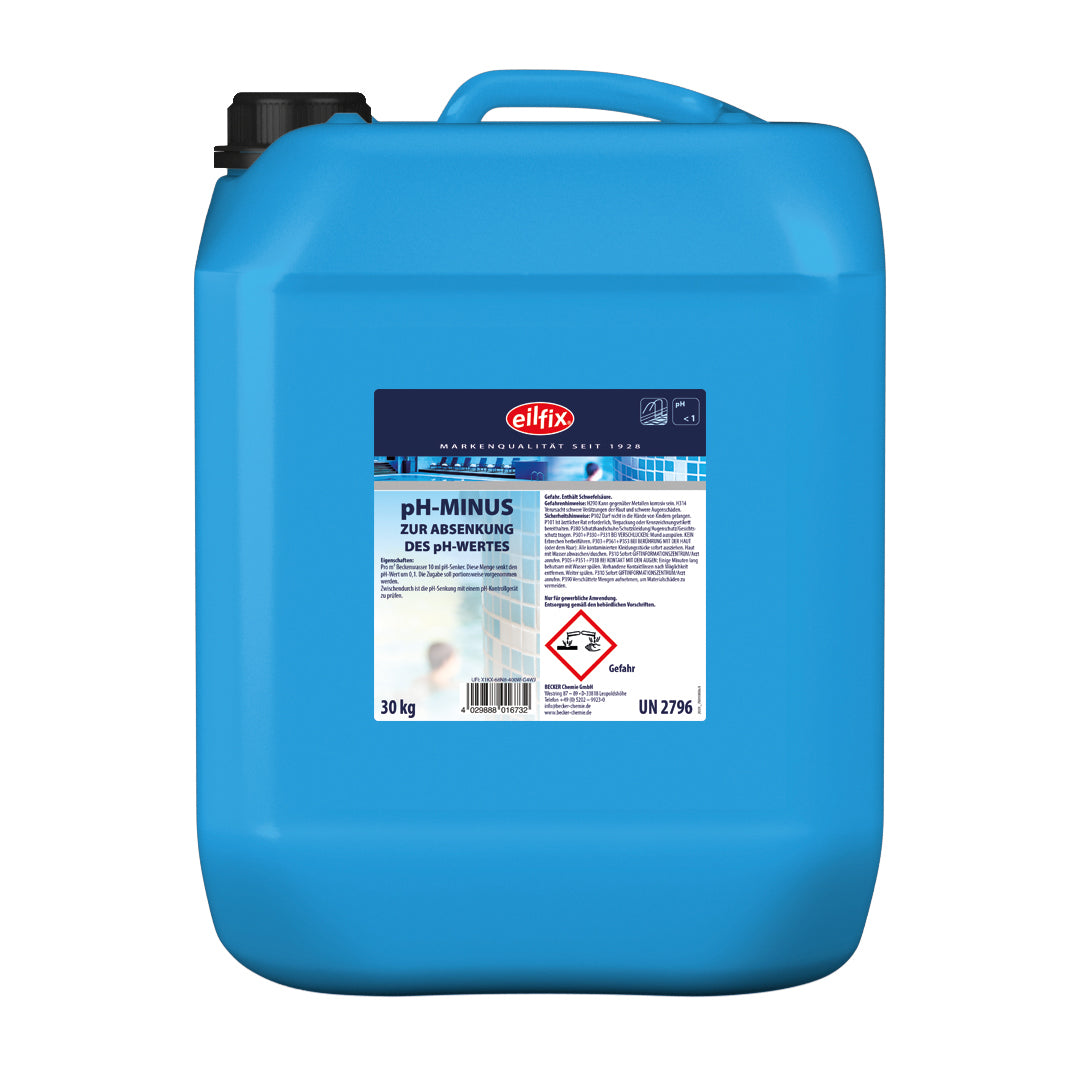 Becker Eilfix® Ph-Minus 30 kg – Default Title