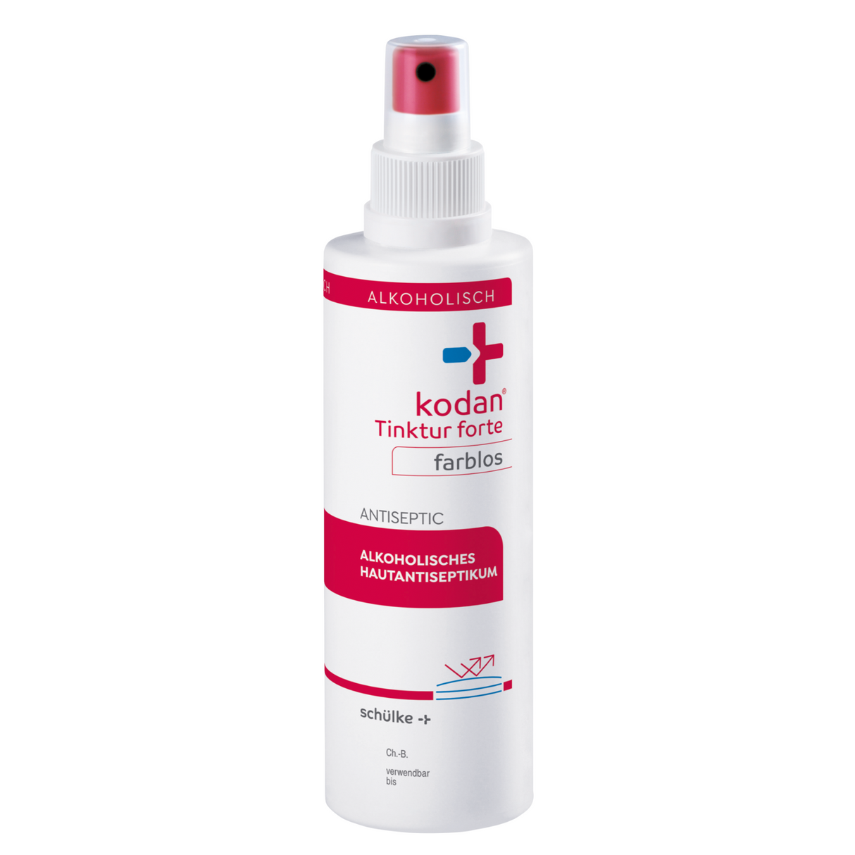 Schülke & Mayr kodan® Tinktur Forte farblos Hautantiseptikum Sprühflasche 250 ml
