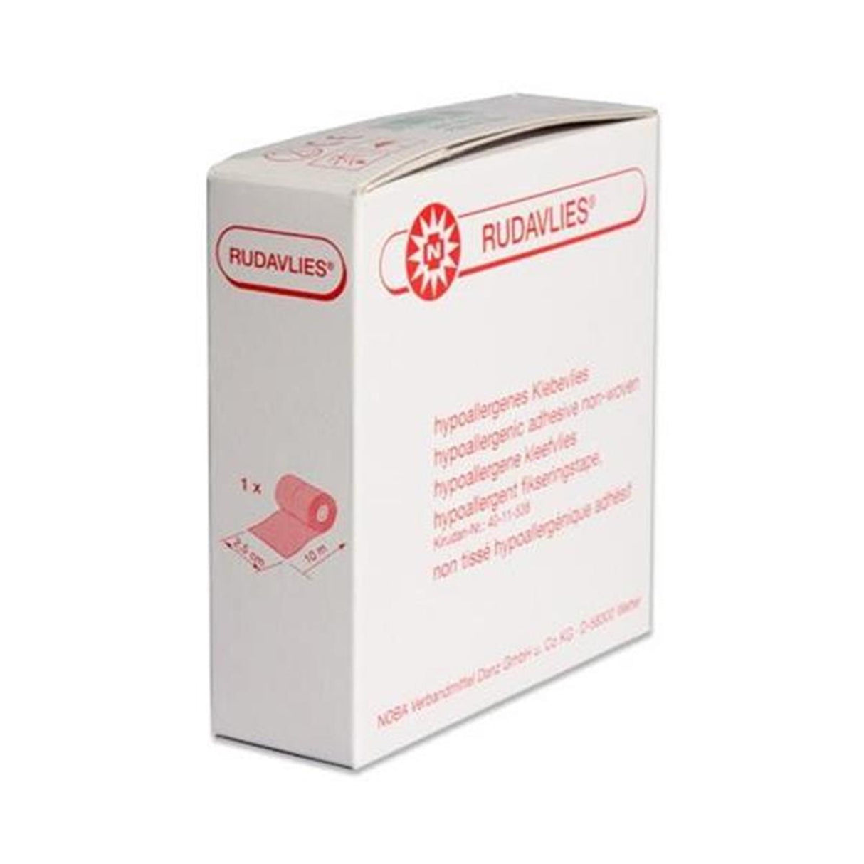 NOBA Rudavlies Klebevlies hypoallergen 1 Rolle