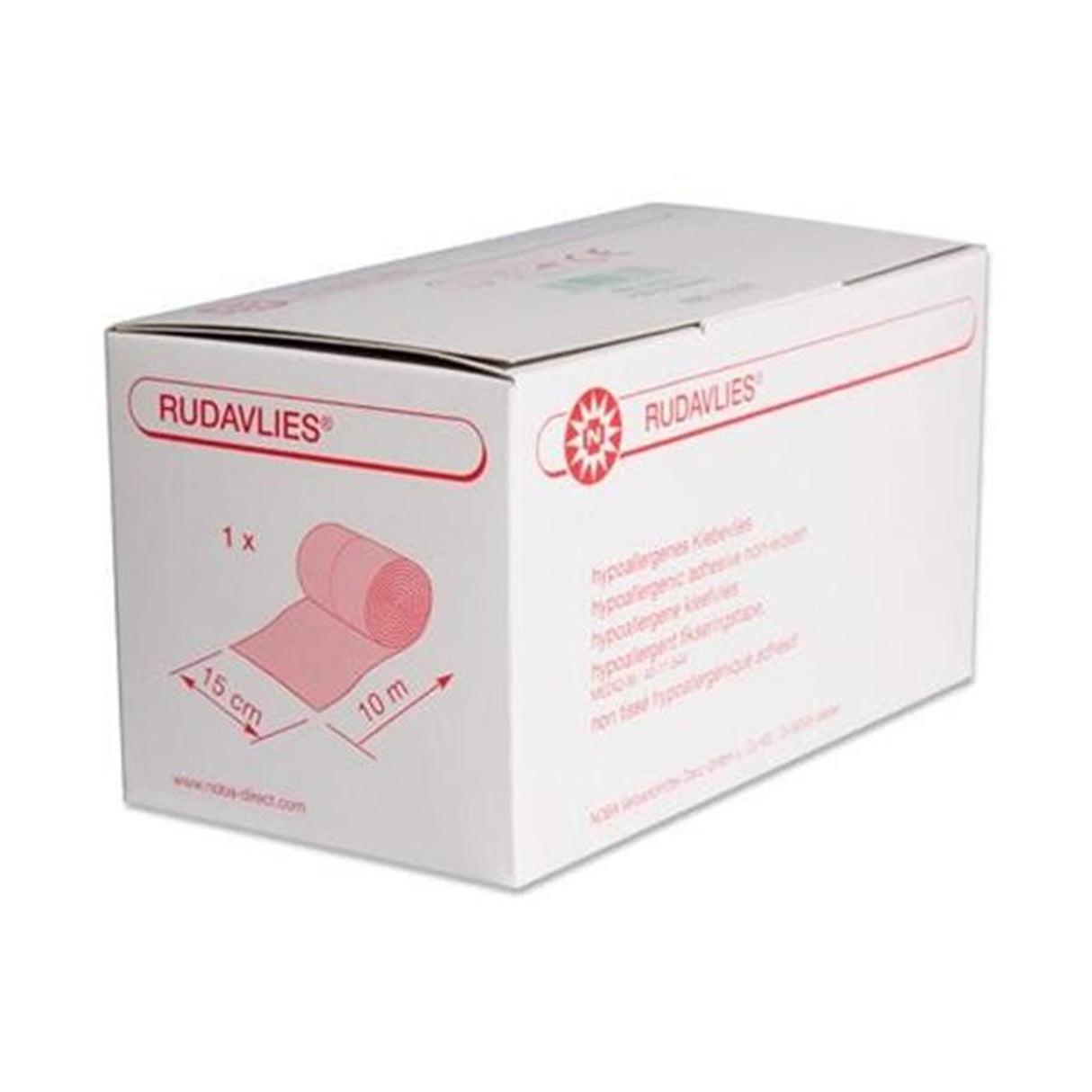 NOBA Rudavlies Klebevlies hypoallergen 1 Rolle