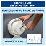 Tork SmartOne Toilettenpapierspender T8, robust mit Diebstahlschutz und Einzelblattausgabe – Ansicht 15