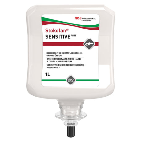 Stokolan SENSITIVE PURE Hautpflegecreme, parfümfrei – für empfindliche, trockene Haut – Ansicht 2