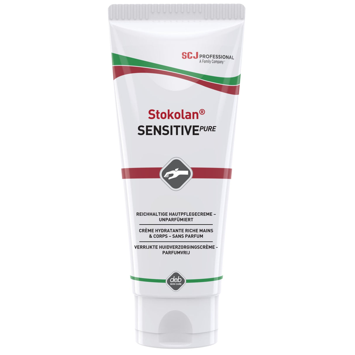 Stokolan SENSITIVE PURE Hautpflegecreme, parfümfrei – für empfindliche, trockene Haut – Ansicht 3