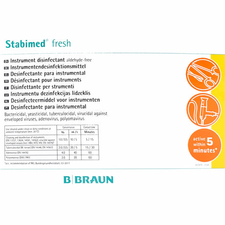 B. Braun Stabimed fresh Instrumentendesinfektions-Konzentrat – Ansicht 4