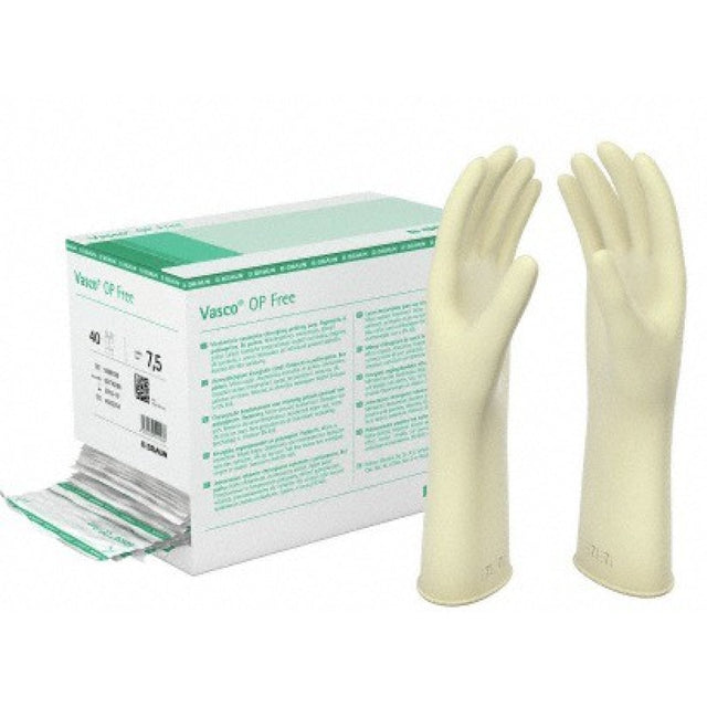 B. Braun Vasco OP free, Latex-frei Einmalhandschuhe, steril, Größe 5,5