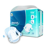 Attends Slip Active 8 Inkontinenzhosen mit 2-Schritt-Verschluss, atmungsaktiv
