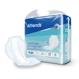 Attends Contours Air Comfort Inkontinenzvorlage – anatomisch geformt, atmungsaktiv, latexfrei