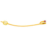 Blasen-/Ballonkatheter 30-50ml Gold plus Latexkatheter 1 Stück