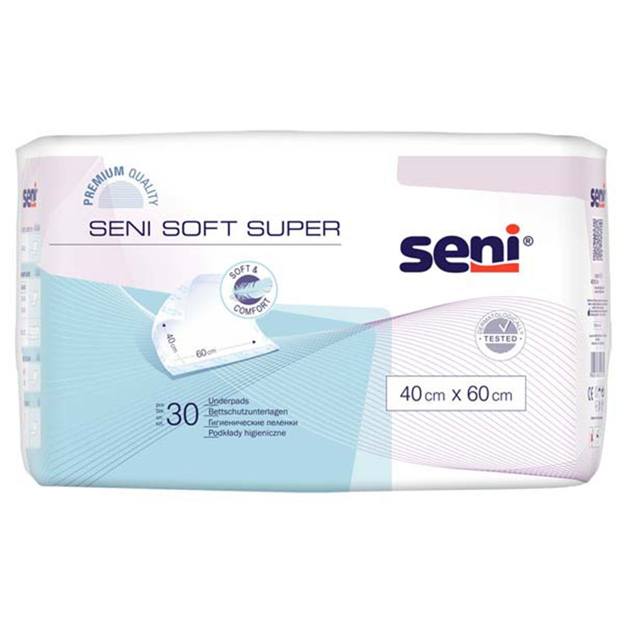 TZMO Seni Soft Super Krankenunterlagen 30 Stück