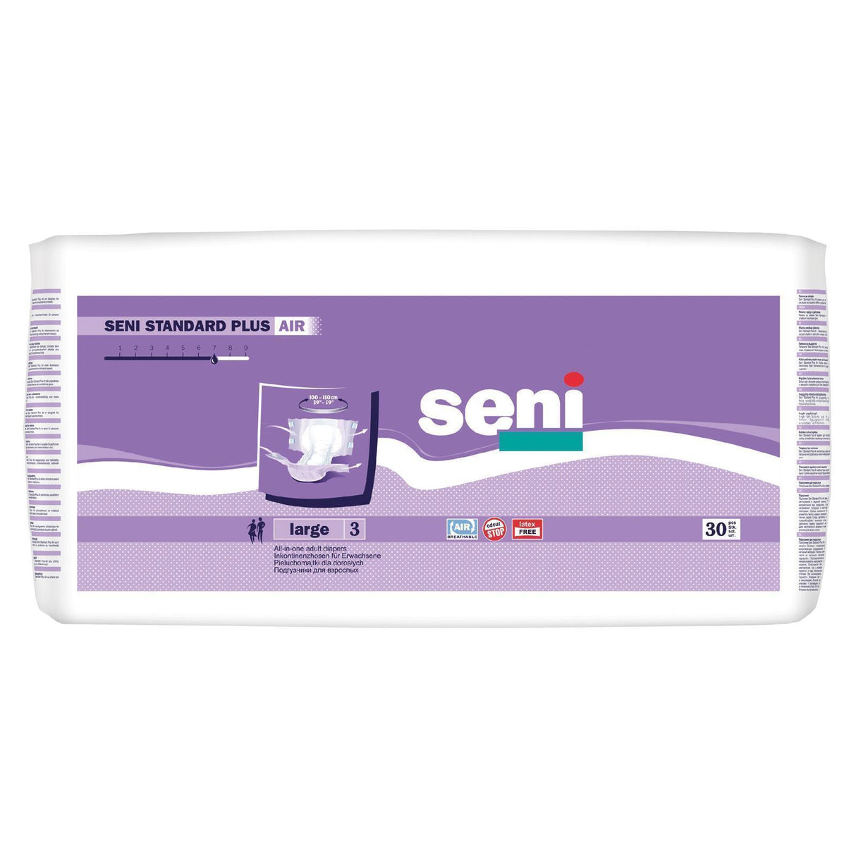 TZMO Seni Classic Plus Windel für Erwachsene 30 Stück