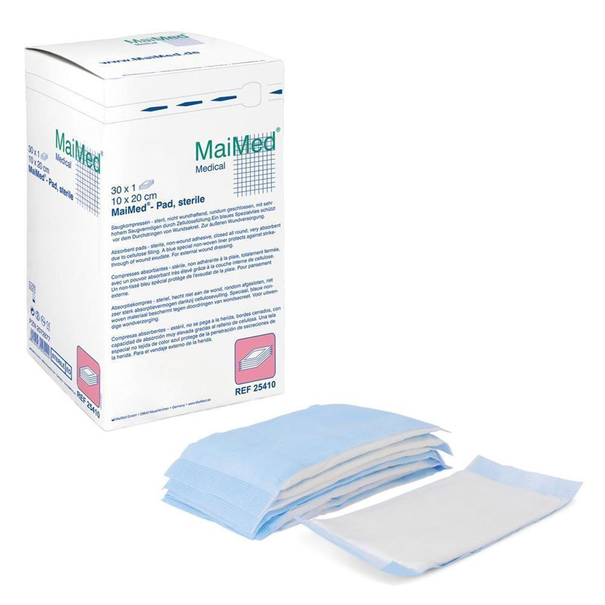 MaiMed Pad Saugkompressen steril