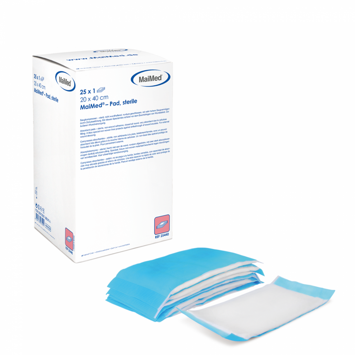 MaiMed Pad Saugkompressen steril